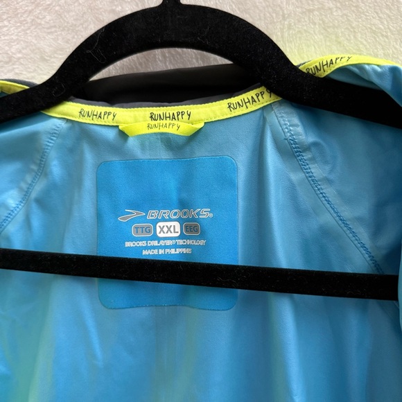 Brooks Brooks Drift Shell Running Jacket Men’s 2XL XXL - Picture 5 of 10